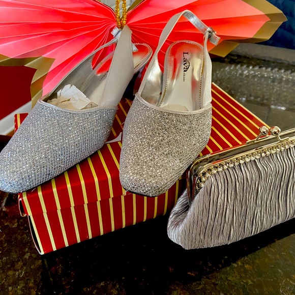 Lava Shoes - Silver Evening Shoes